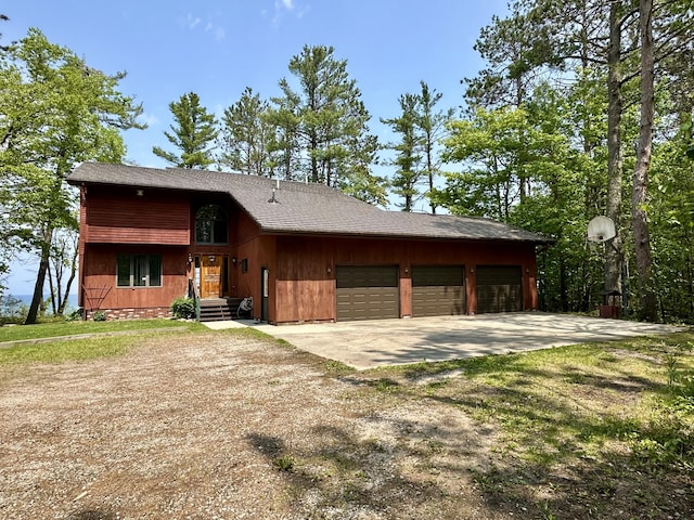 9561 Highbanks Dr, Cheboygan, MI 49721 - chalet / cabin with driveway