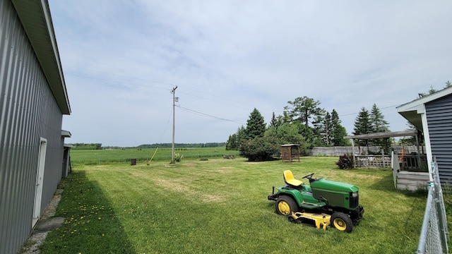 2012 S F-41, Mikado, MI 48745 - view of green lawn featuring a view of countryside
