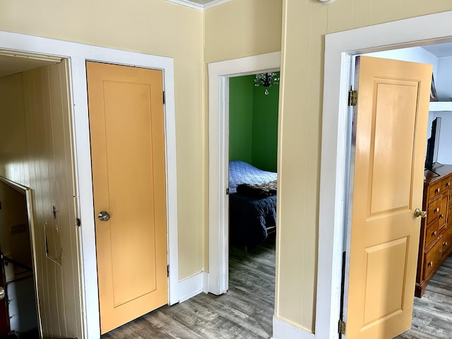300 E Blair St, Alpena, MI 49707 - hall featuring wood finished floors