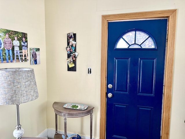 300 E Blair St, Alpena, MI 49707 - entrance foyer with baseboards