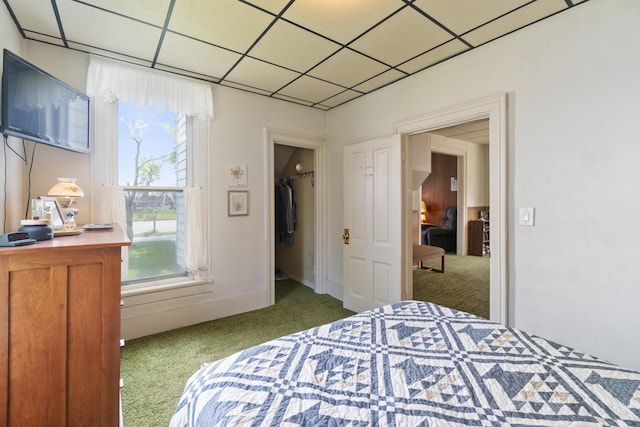 757 N Main St, Cheboygan, MI 49721 - carpeted bedroom featuring a walk in closet and a closet