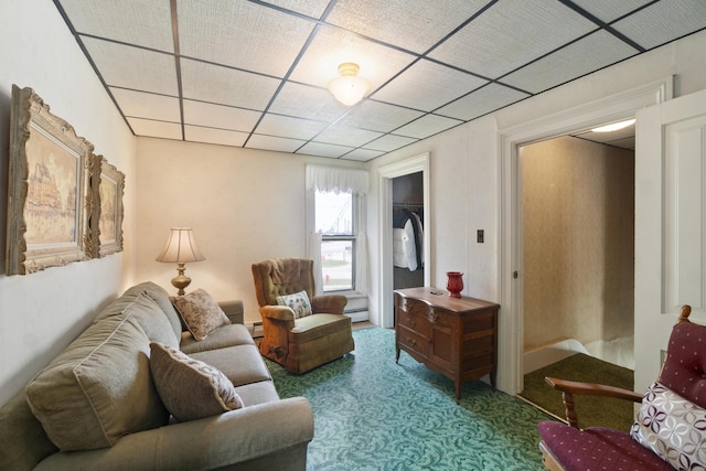 757 N Main St, Cheboygan, MI 49721 - living area featuring carpet floors