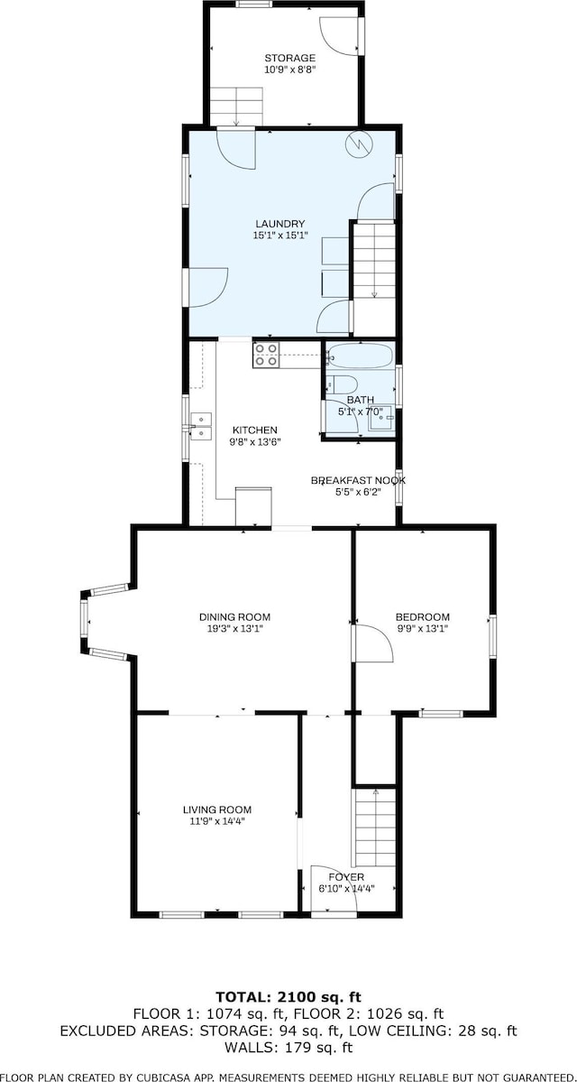 757 N Main St, Cheboygan, MI 49721 - view of property floor plan