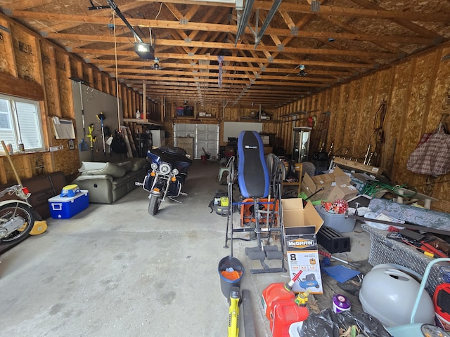 6709C E Houghton Lake Dr, Houghton Lake, MI 48629 - view of garage