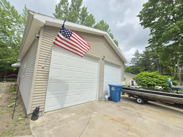 6709C E Houghton Lake Dr, Houghton Lake, MI 48629 - view of detached garage