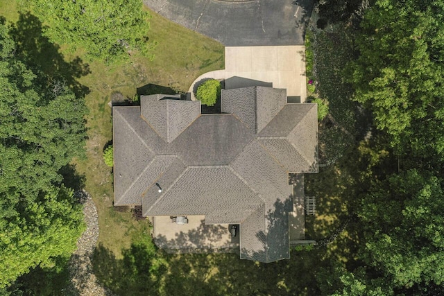 142 Frisco Dr, Houghton Lake, MI 48629 - view from above of property