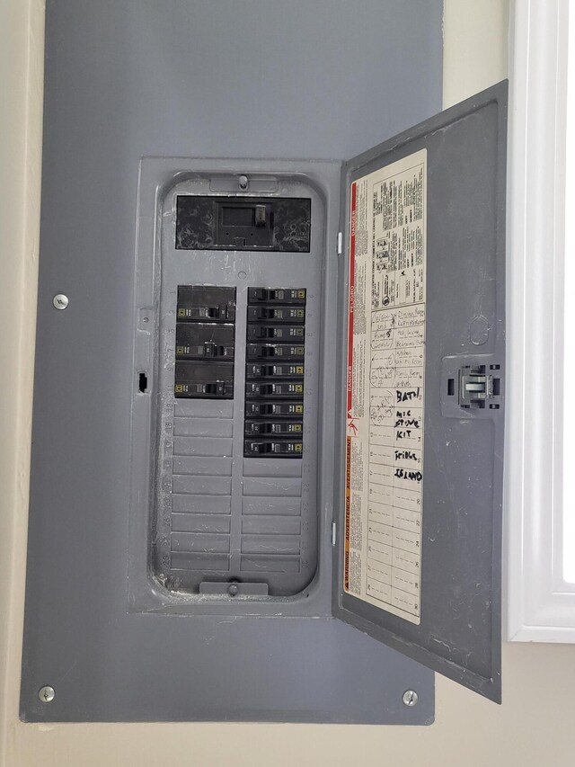 1251 Kingston Ave, Flint, MI 48507 - utility room with electric panel