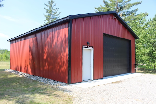 3009 NE Trl, Grayling, MI 49738 - view of detached garage