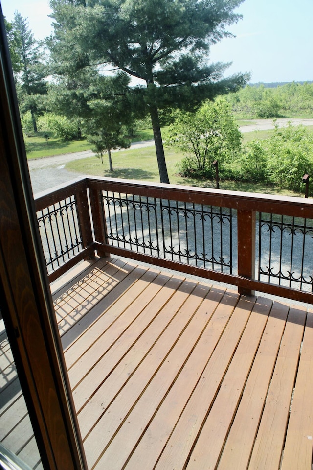 3009 NE Trl, Grayling, MI 49738 - view of deck
