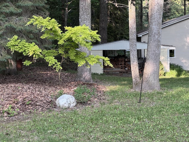 5200 Pine Grove Dr, Spruce, MI 48762 - view of yard