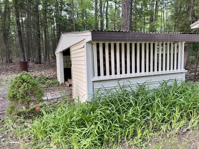5200 Pine Grove Dr, Spruce, MI 48762 - view of outdoor structure