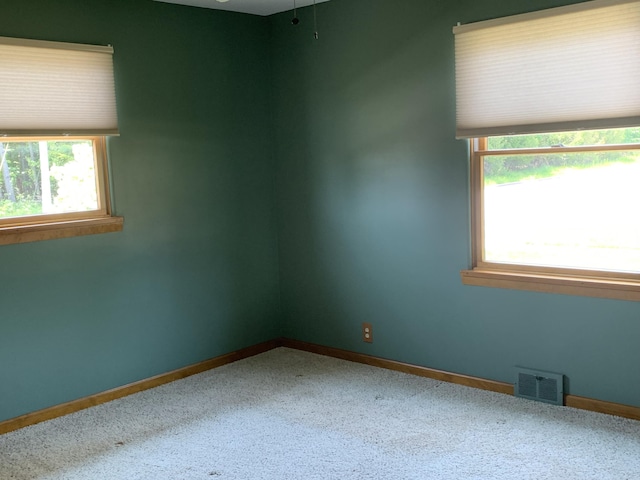 185 S June St, Alpena, MI 49707 - spare room with carpet flooring