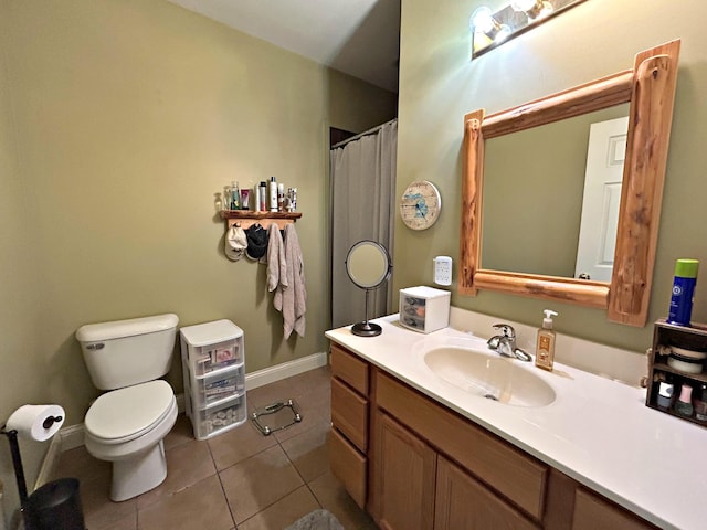 380 Church St, Saint Ignace, MI 49781 - full bath with tile patterned floors and vanity