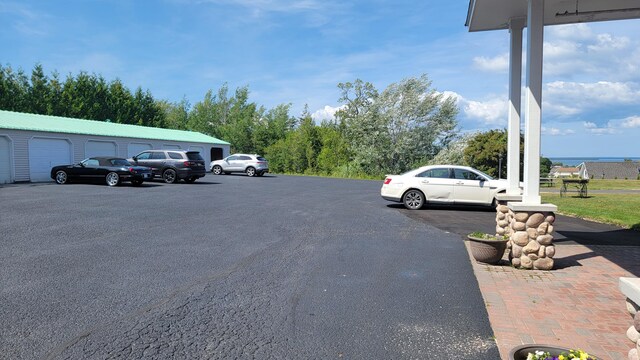 380 Church St, Saint Ignace, MI 49781 - view of uncovered parking lot