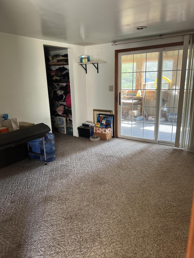 577 Wilderness Trl, Saint Helen, MI 48656 - living area featuring carpet flooring