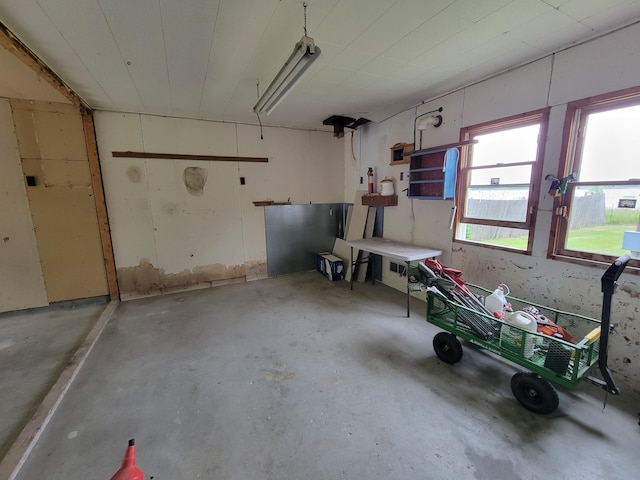 3211 S Partridge Point Rd, Alpena, MI 49707 - view of garage