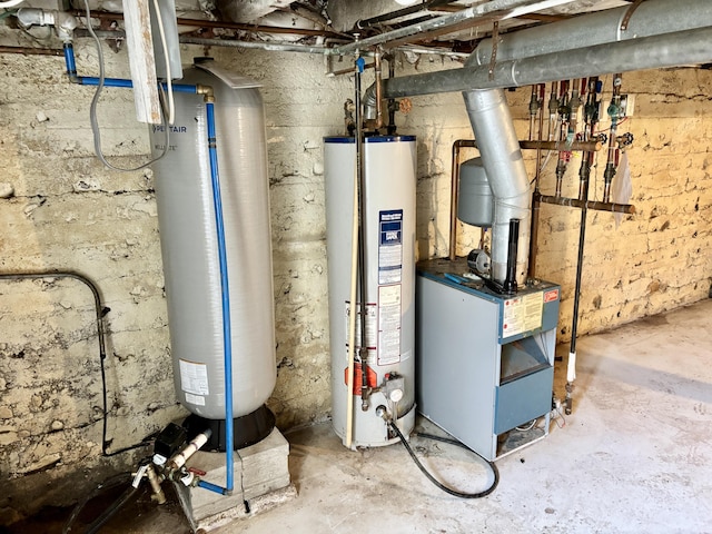 7770 Klein Rd, Hillman, MI 49746 - utilities featuring water heater and a heating unit