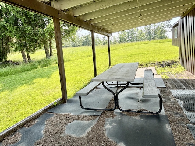 7770 Klein Rd, Hillman, MI 49746 - view of patio