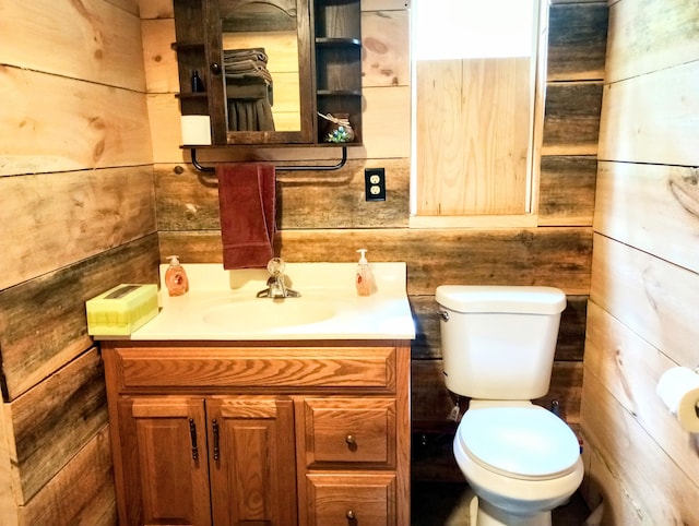 5228 S Brown Rd, Cadillac, MI 49601 - bathroom with vanity and toilet
