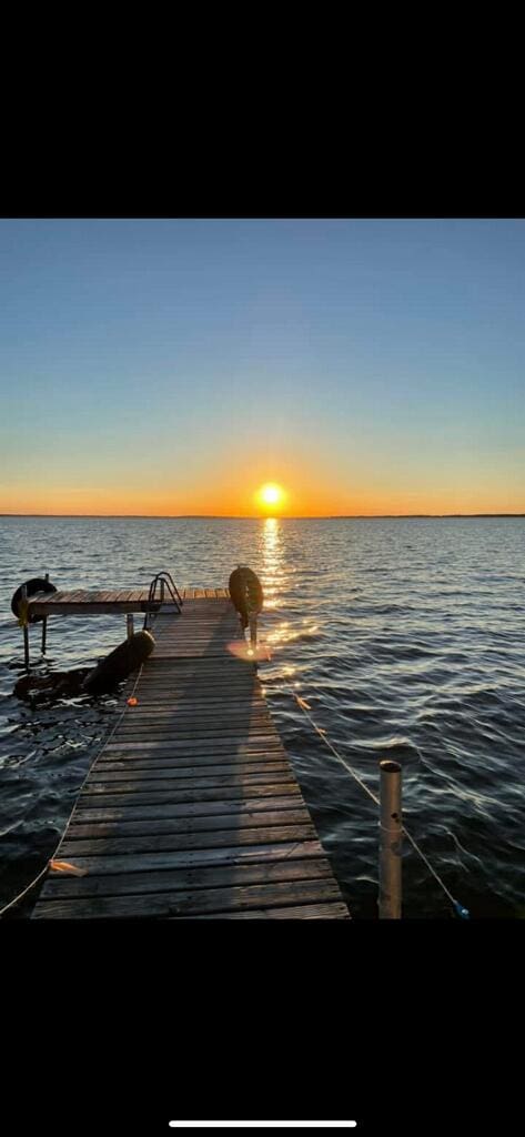 223 Mallard Ave, Houghton Lake, MI 48629 - dock with a water view