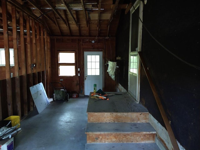 1427 E Lacomb Rd, Alpena, MI 49707 - misc room featuring concrete flooring