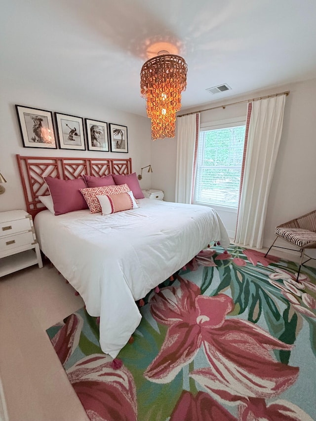 129 Ethel Dr, Roscommon, MI 48653 - bedroom featuring carpet floors