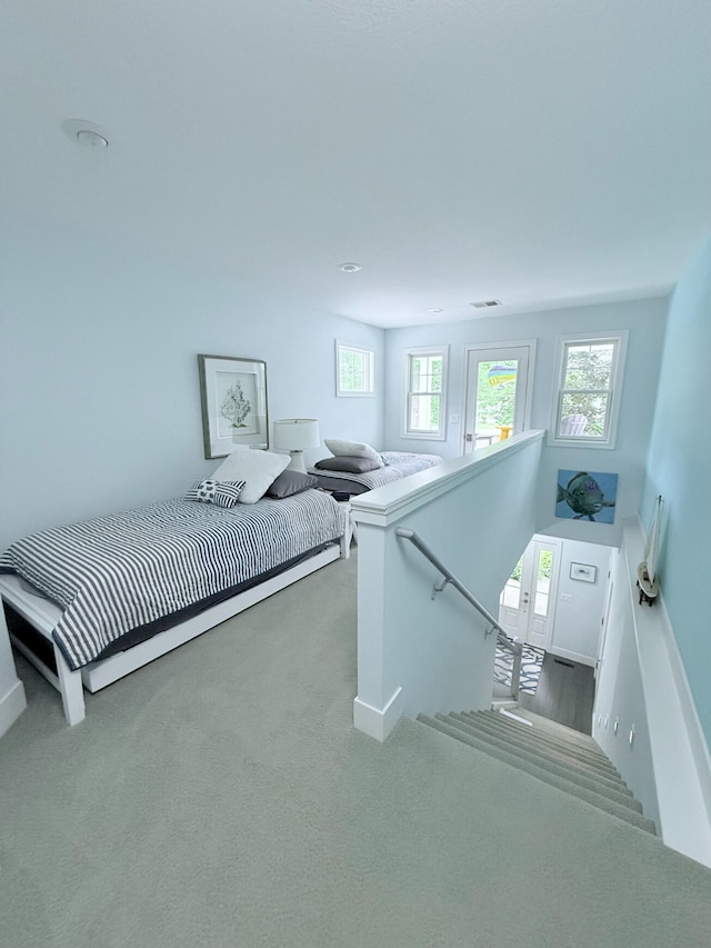 129 Ethel Dr, Roscommon, MI 48653 - carpeted bedroom with multiple windows