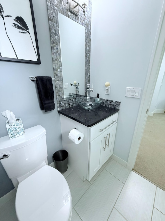 129 Ethel Dr, Roscommon, MI 48653 - bathroom featuring toilet and vanity
