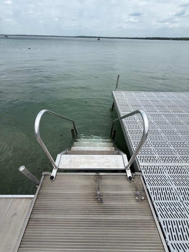 129 Ethel Dr, Roscommon, MI 48653 - dock featuring a water view