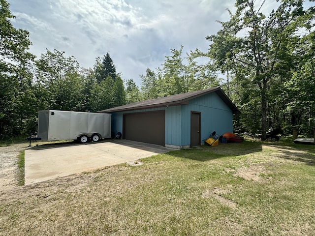 7984 US-23, Cheboygan, MI 49721 - view of garage