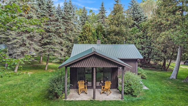 451 Gower Ln, Cheboygan, MI 49721 - view of outbuilding with a gazebo
