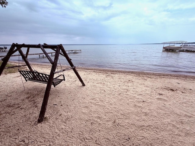 451 Gower Ln, Cheboygan, MI 49721 - water view with local beach