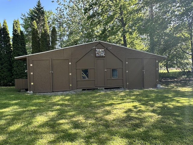 1632 Lakeview Dr, Alpena, MI 49707 - view of shed