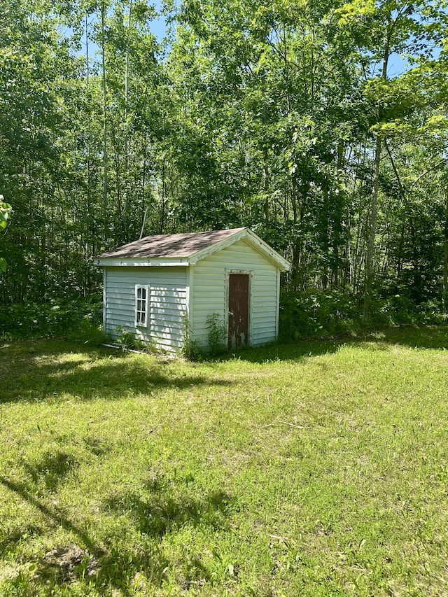 18440 Hardwood Trl, Hillman, MI 49746 - view of shed