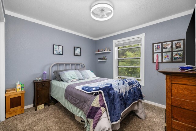 8934 Roberts Rd, Mancelona, MI 49659 - bedroom with carpet flooring and baseboards