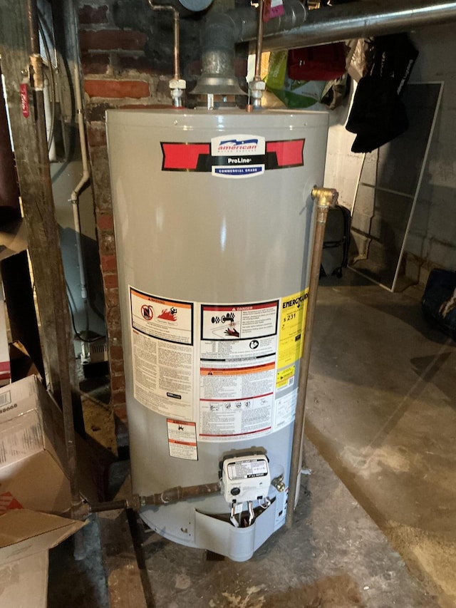 314 Sable St, Alpena, MI 49707 - utilities featuring gas water heater