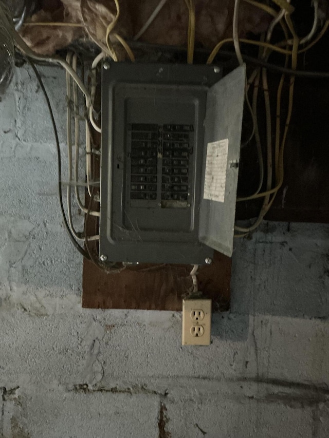 314 Sable St, Alpena, MI 49707 - utilities with electric panel