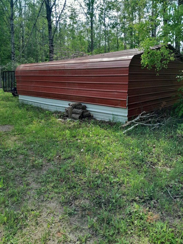 5597 Sunridge Dr, Elmira, MI 49730 - view of shed