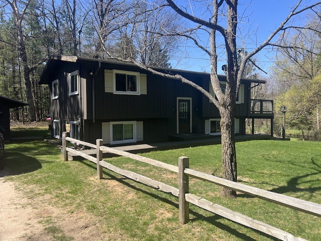 268 Yorke Trl, Grayling, MI 49738 - view of front of home with board and batten siding