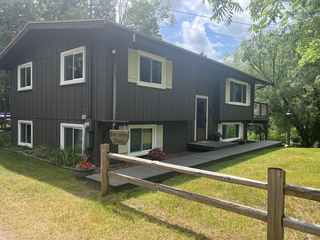 268 Yorke Trl, Grayling, MI 49738 - rear view of house