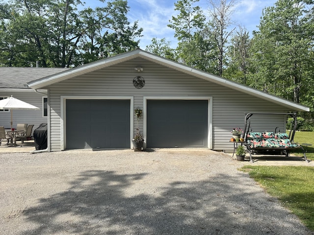 2131 Big Buck Dr, Lewiston, MI 49756 - view of detached garage