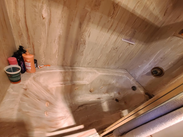 1514 Opal Lake Rd, Gaylord, MI 49735 - bathroom view of a whirlpool tub