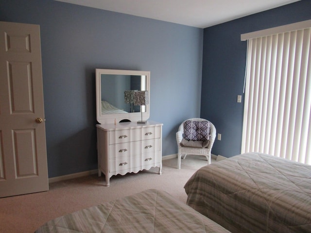 201 White Deer Trl, Prudenville, MI 48651 - bedroom with light colored carpet