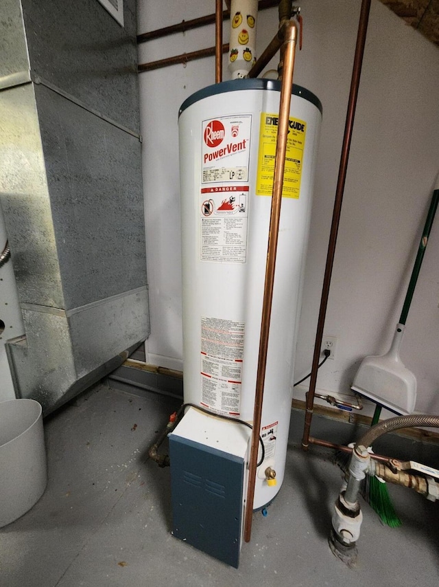 7451 June Ave, Saint Helen, MI 48656 - utilities with water heater
