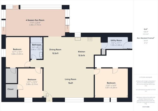 2651 Chipmunk Trl, Grayling, MI 49738 - view of room layout