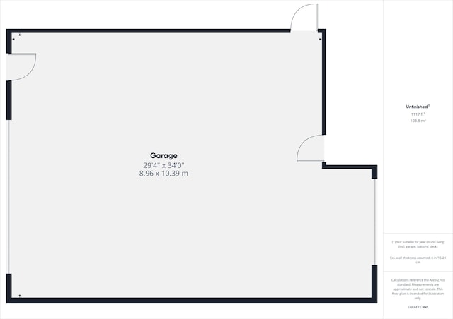 2651 Chipmunk Trl, Grayling, MI 49738 - view of property floor plan