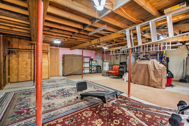 1960 Highbank Trl, Lewiston, MI 49756 - view of unfinished basement