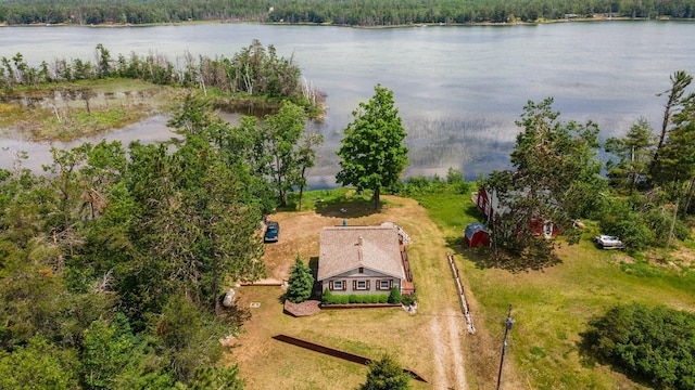 1960 Highbank Trl, Lewiston, MI 49756 - view from above of property featuring a nearby body of water