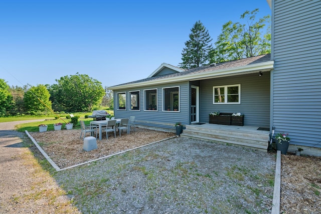9660 Richardson Rd, Cheboygan, MI 49721 - back of property with a shingled roof