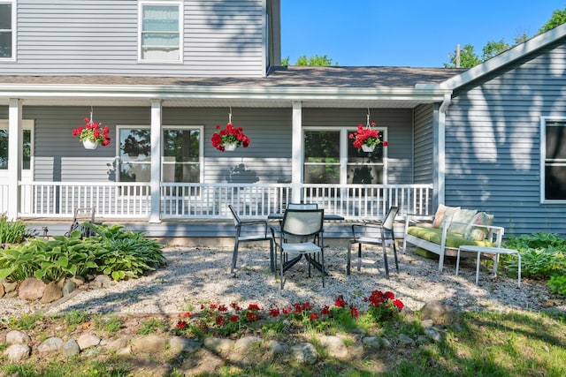 9660 Richardson Rd, Cheboygan, MI 49721 - doorway to property with a porch